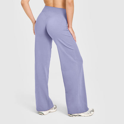 Women's High-Waist Straight-Leg Yoga Pants | Lengthened | 12 Colours