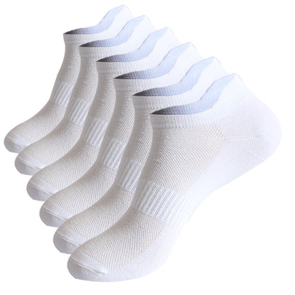Men's Sports Mesh Socks 3-Pack | Breathable Cotton