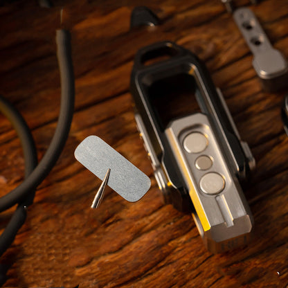 HIFIBOY Stainless Steel & Copper Fingertip Top EDC Toy | Premium Collector