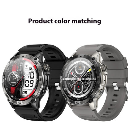 AMOLED GPS NFC Smartwatch – Bluetooth Calling, Heart Rate & Blood Oxygen
