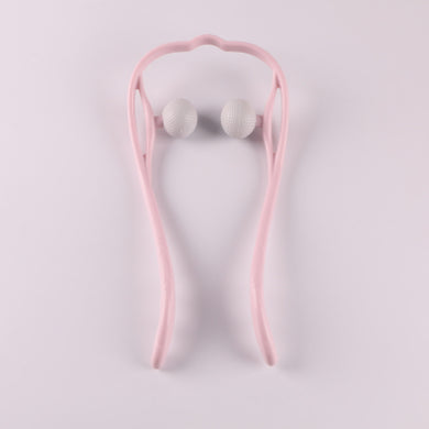 6-Roller Swan Neck Massager | Cervical Relief | Crystal Scraping Board