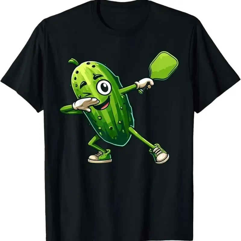 Pickle Rick Unisex Crew-Neck T-Shirt – Digital Print Cotton Tee