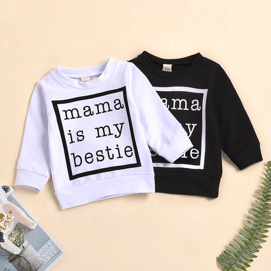 Children's Mama Slogan Pullover Sweatshirt | Unisex Kids Top