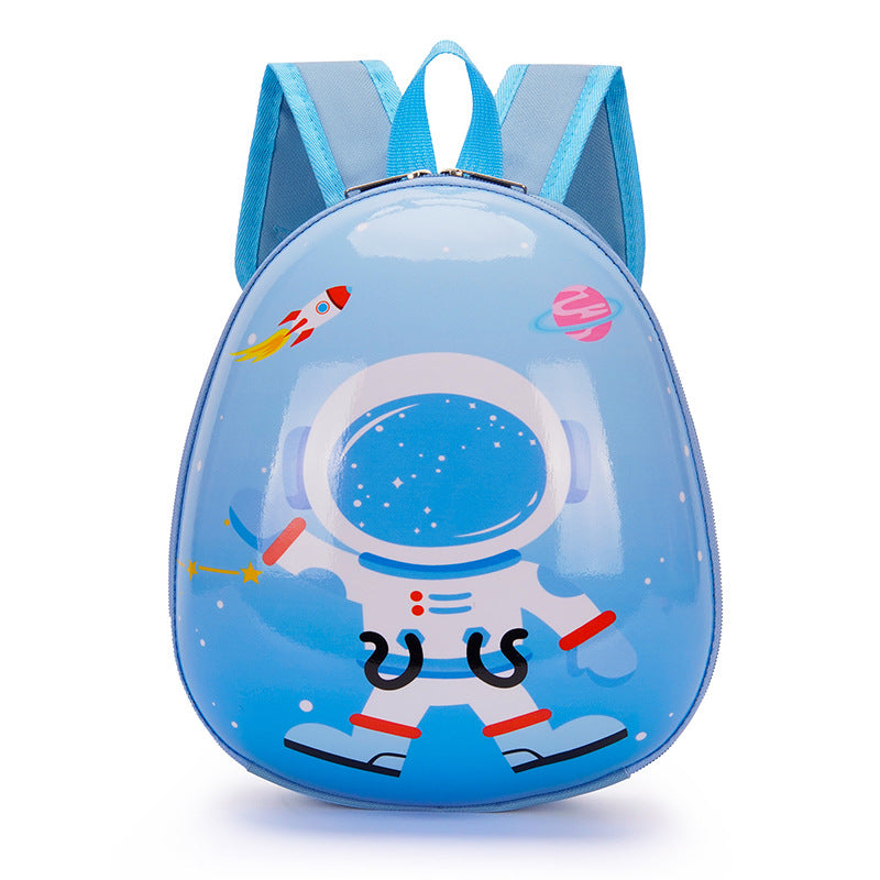 Kids' Cartoon Character Shell Backpack – Lightweight Oxford Bag for Ages 3–6