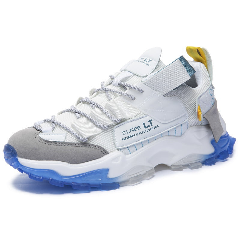 Men's Breathable Synthetic Leather Sports Casual Shoes | EU 39-46