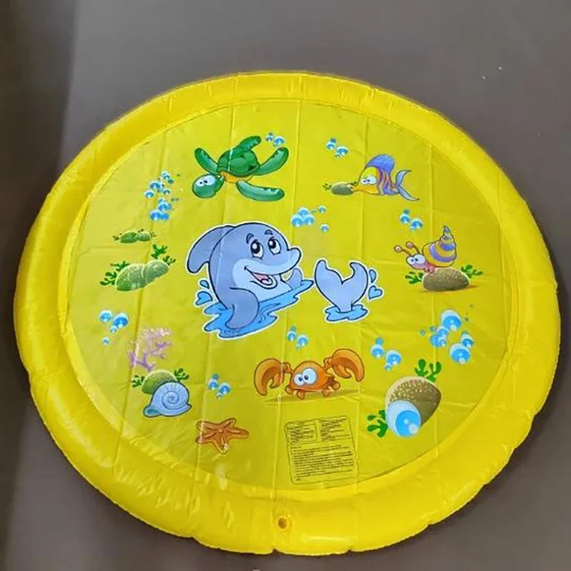 Non-Slip Splash Pad for Kids & Pets | Backyard Sprinkler Play Mat 96cm–2m