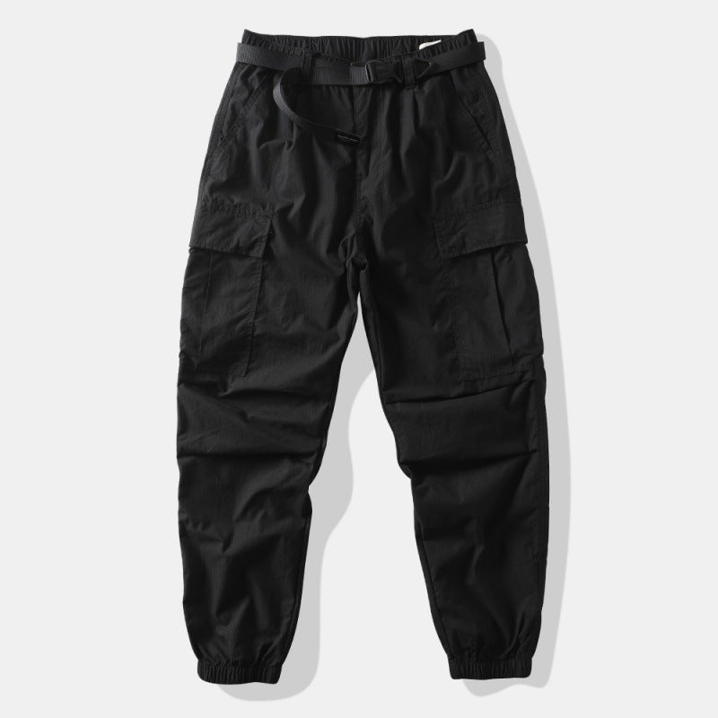 Men's Straight-Leg Smart-Casual Trousers | Army Green, Grey & Black | M-3XL