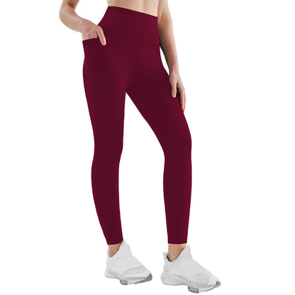 Women's High-Waist Yoga Leggings | Side Pockets | 11 Colours | S-2XL