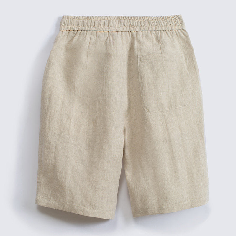 Men's 100% Linen Casual Shorts | Loose Fit S-4XL