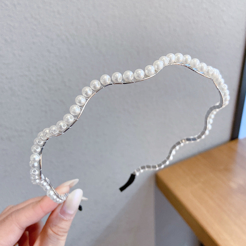 Korean Pearl Headband – 19 Styles | Plated Metal & Pearl