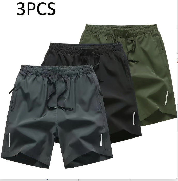 Men's Cargo Shorts Multi-Pack | Polyester Drawstring with Belt XXS-3XL