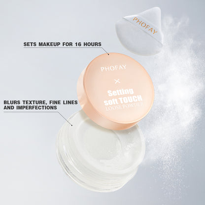 Setting Loose Powder - Long-Lasting Sweatproof Matte Finish