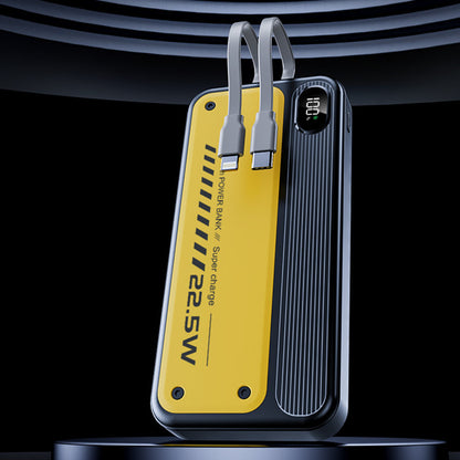 Fast Charge Power Bank – 10,000mAh & 20,000mAh Multi-USB Black & White