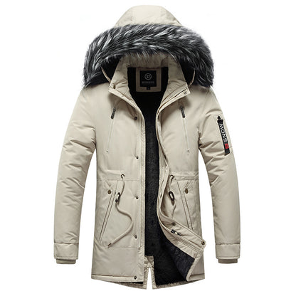 Men's Hooded Cotton-Padded Coat | Casual Winter Outerwear
