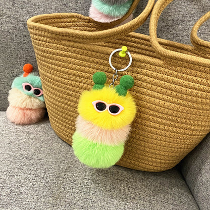 Cartoon Plush Keychain Doll | Cute Character Key Pendant | JP Collections