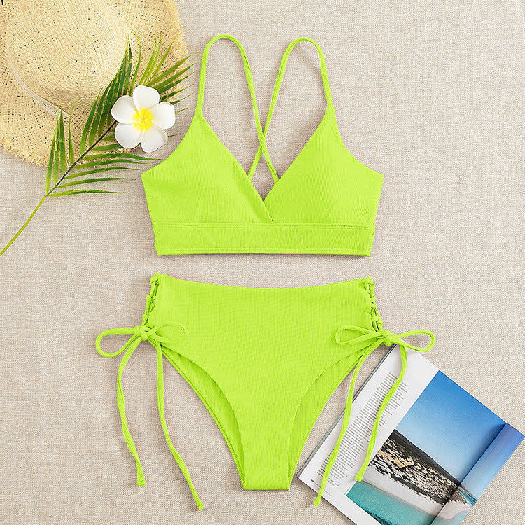 Women's Split Bikini Set – Two-Piece Swimsuit | 13 Colours
