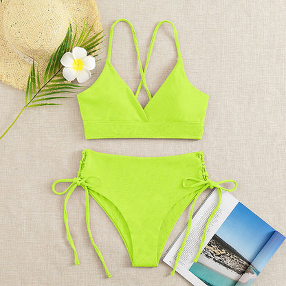 Women's Split Bikini Set – Two-Piece Swimsuit | 13 Colours