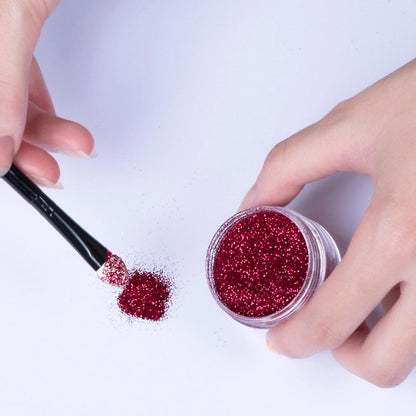 Glitter Lip Gloss Kit with Primer & Applicator