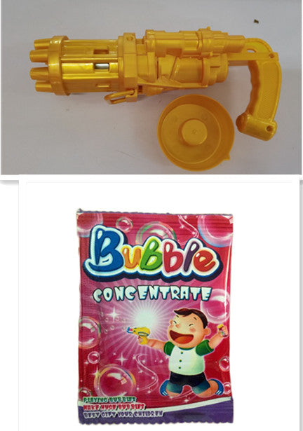 Electric Bubble Blower Gun Toy for Kids