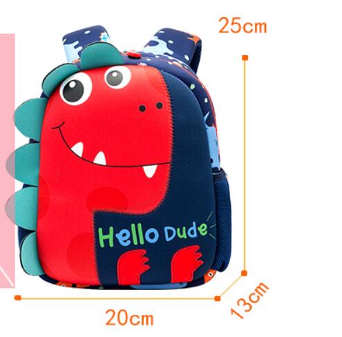 Toddler Dinosaur Backpack – Cute Kindergarten Bag for Kids 2–5 Years
