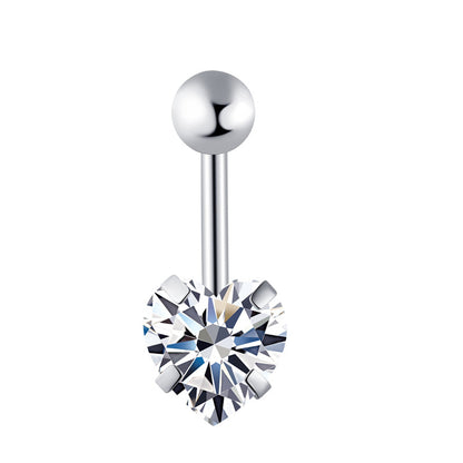 Stainless Steel Navel Stud – Belly Button Piercing Jewellery, 30 Styles