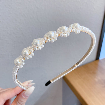 Korean Pearl Headband – 19 Styles | Plated Metal & Pearl