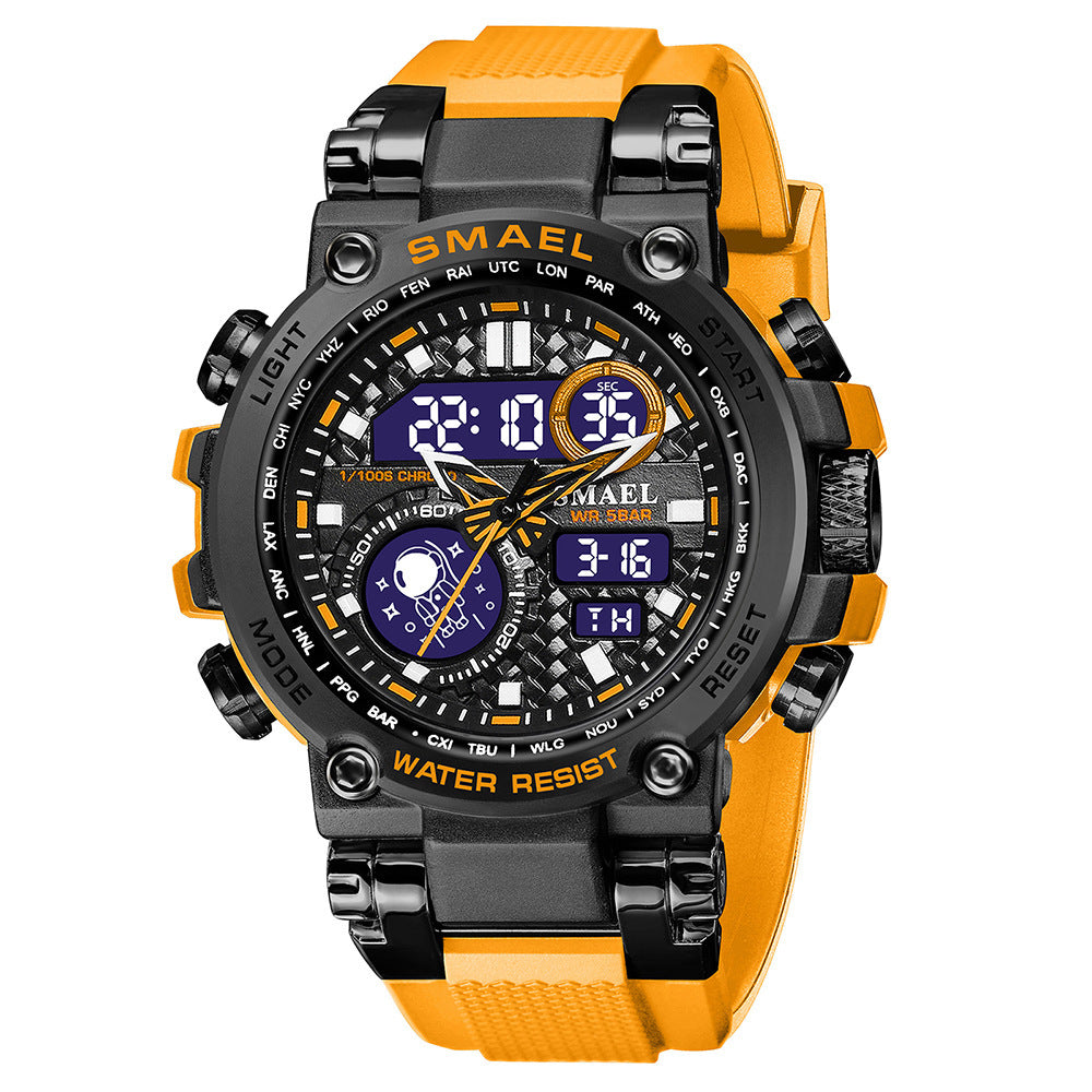 Men's Tactical Sport Digital Watch - Large Dial & Multi-Function