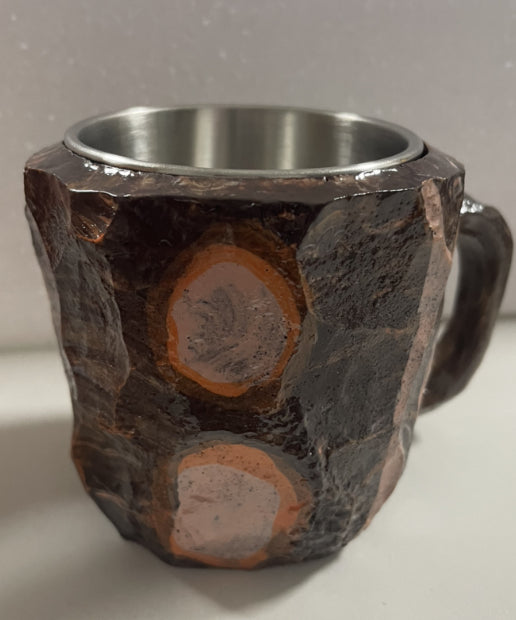 400ml Mineral Crystal-Effect Resin Coffee Mug