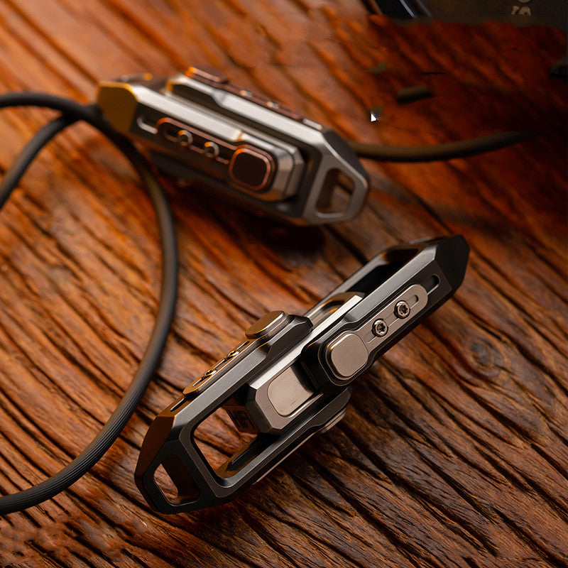 HIFIBOY Stainless Steel & Copper Fingertip Top EDC Toy | Premium Collector
