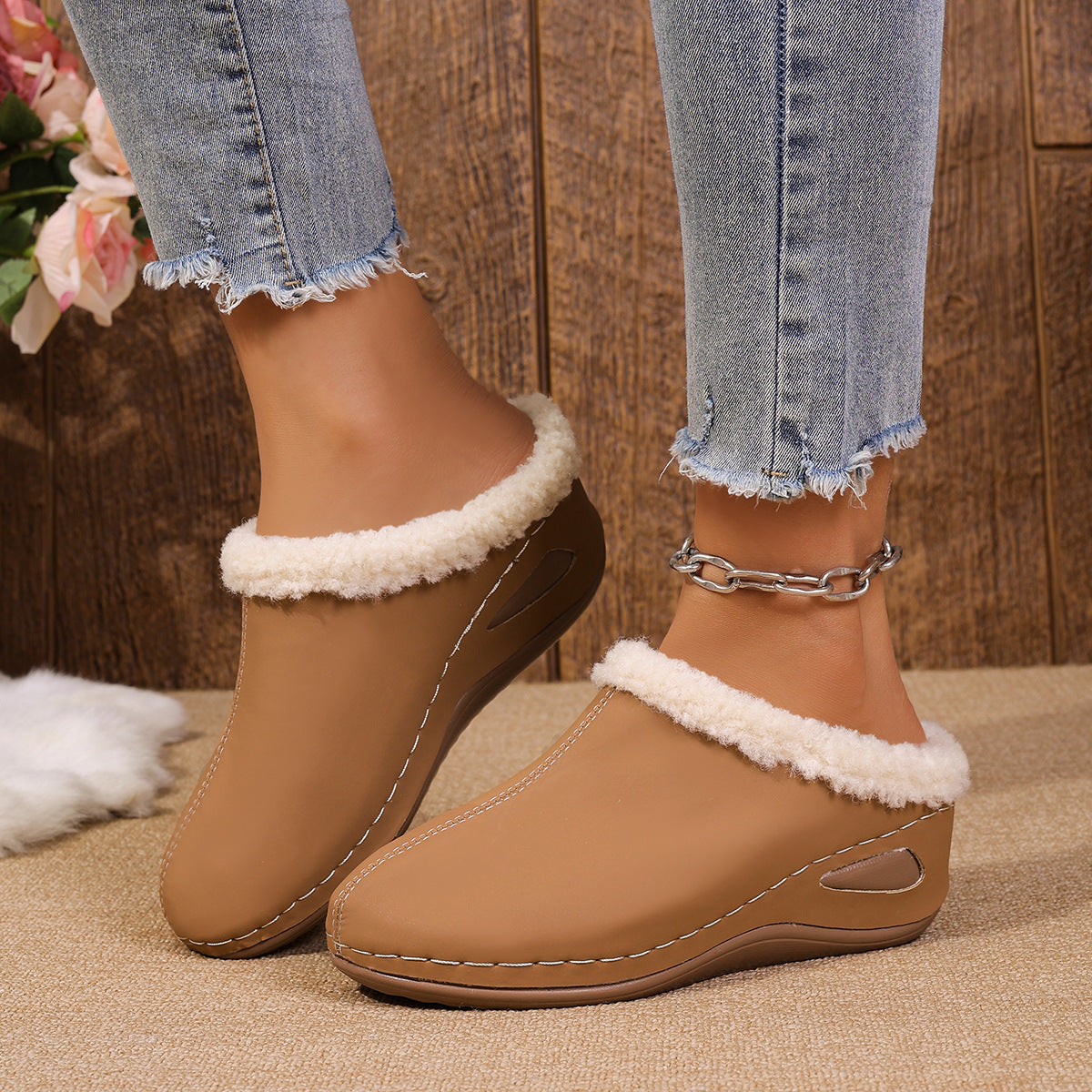 Women's Synthetic Leather Slip-On Shoes | EU 36-43 | 4 Colours