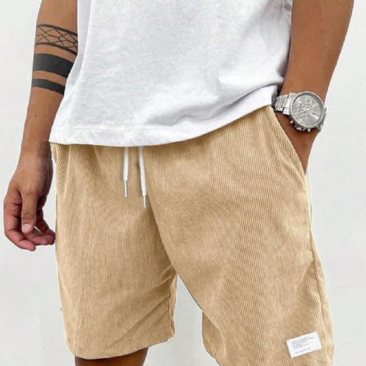Solid Colour Casual Shorts