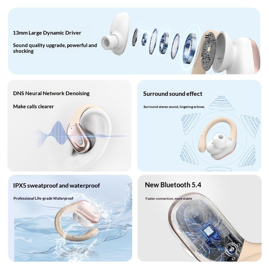 Wireless Bluetooth Earphones | Noise Cancellation & Digital Display