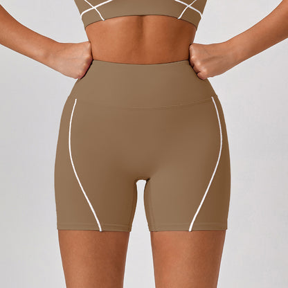 Women's High-Waist Gym Shorts | Peach Lift | 5 Colours