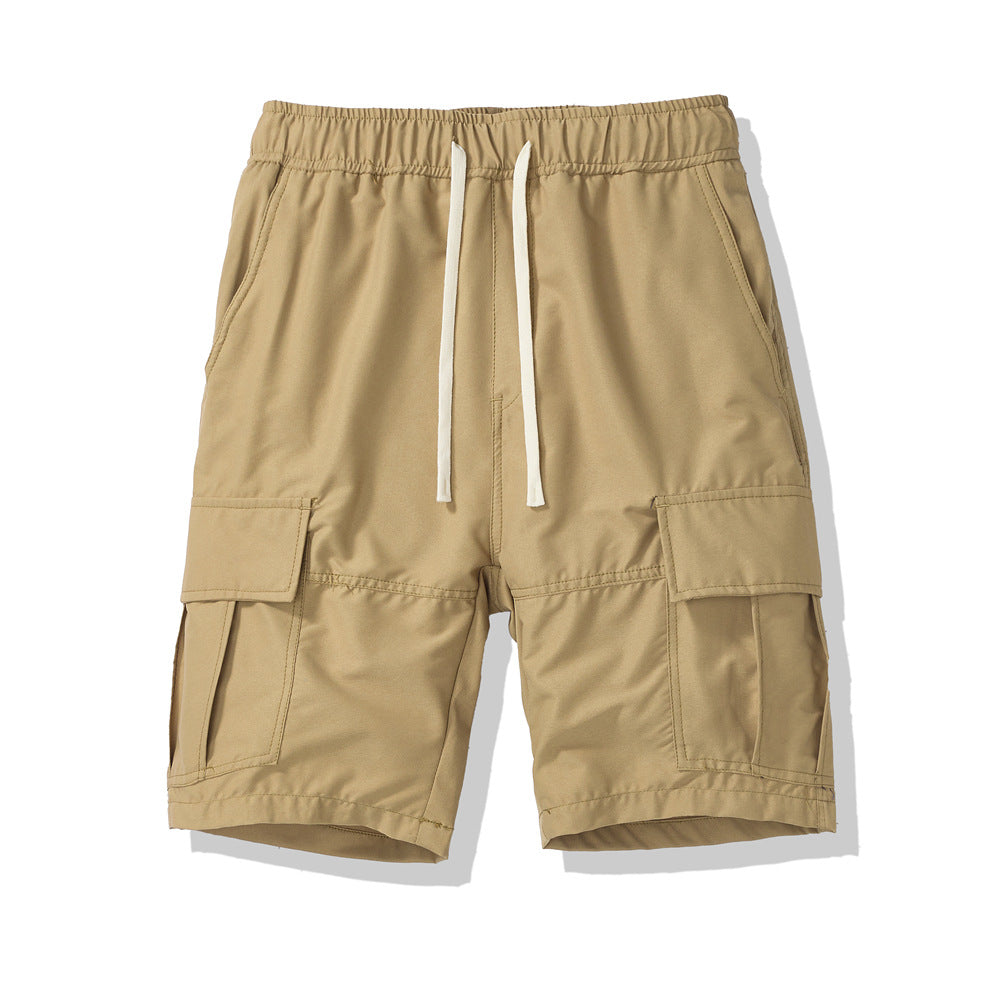Men's Multi-Pocket Loose Casual Shorts
