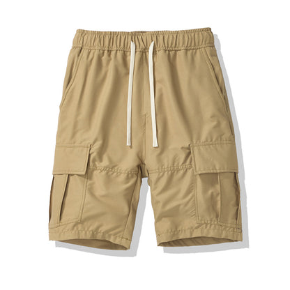 Men's Multi-Pocket Loose Casual Shorts