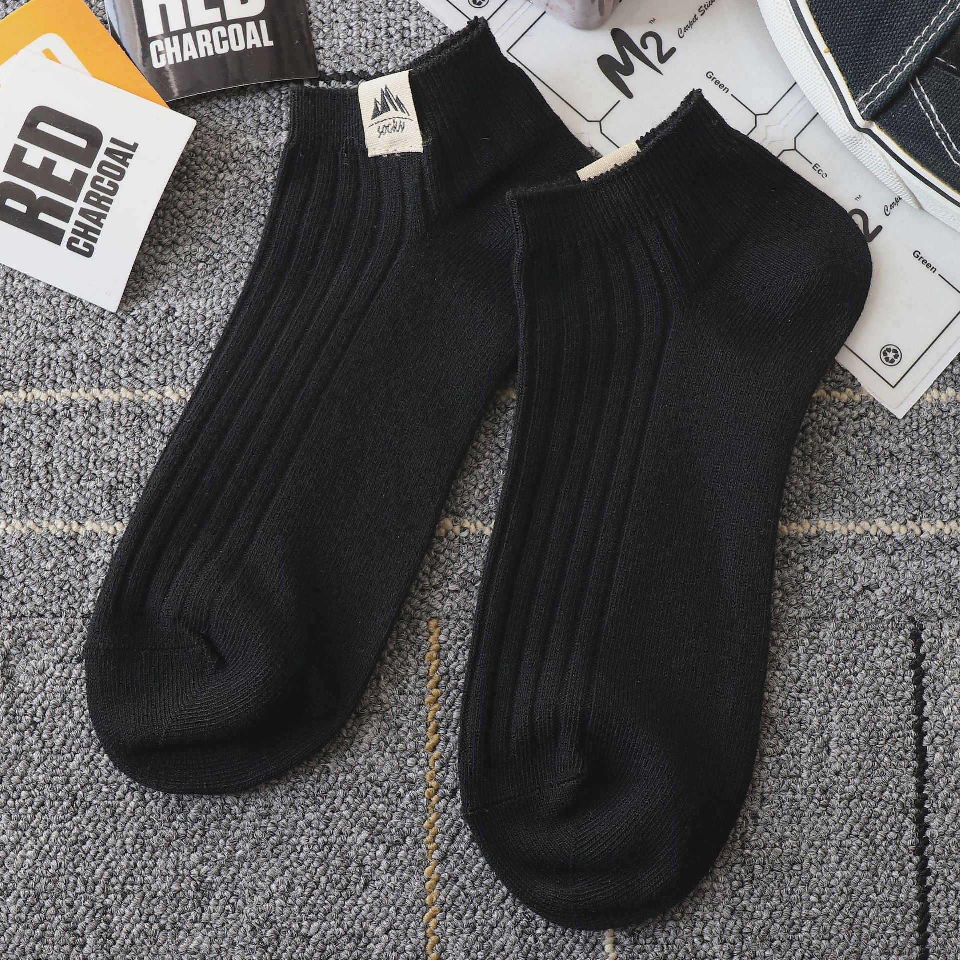 Unisex Cotton Sports Socks – Antibacterial Anti-Fungal Odour-Resistant 9 Colours