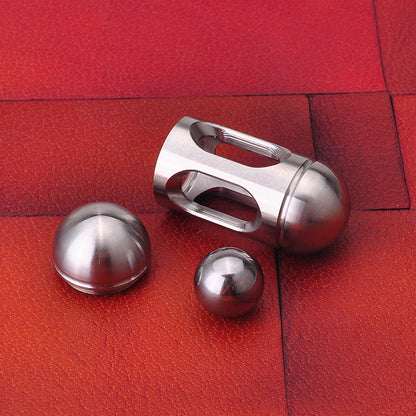 Stainless Steel Pop Bead Fidget Toy | Satisfying Click Desk Toy