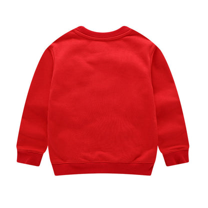Children's Embossed Cotton Cartoon Sweatshirt | Boys & Girls | Age 2-7