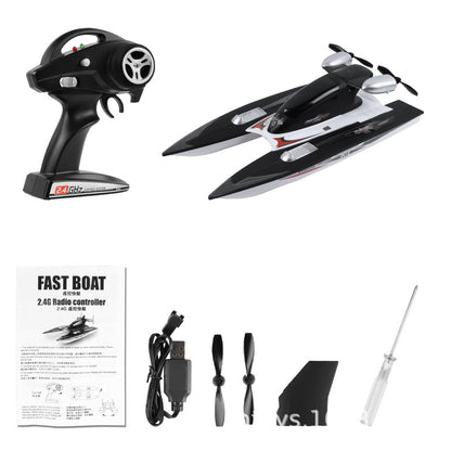 2.4GHz Electric RC Helicopter with Spare Propellers - Black