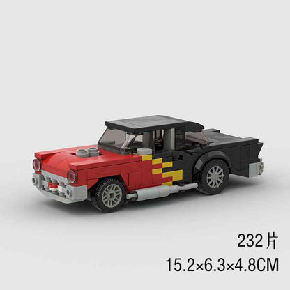 Children's Toys Car Model Sports Car And Small Particle Building Blocks MOC Educational Toys
