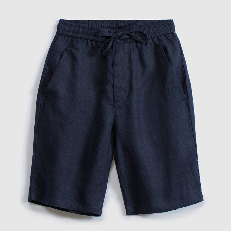 Men's 100% Linen Casual Shorts | Loose Fit S-4XL