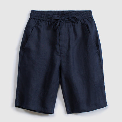 Men's 100% Linen Casual Shorts | Loose Fit S-4XL
