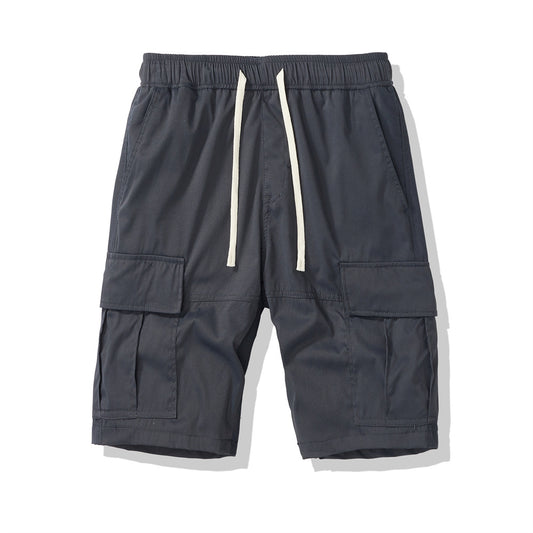 Men's Multi-Pocket Loose Casual Shorts