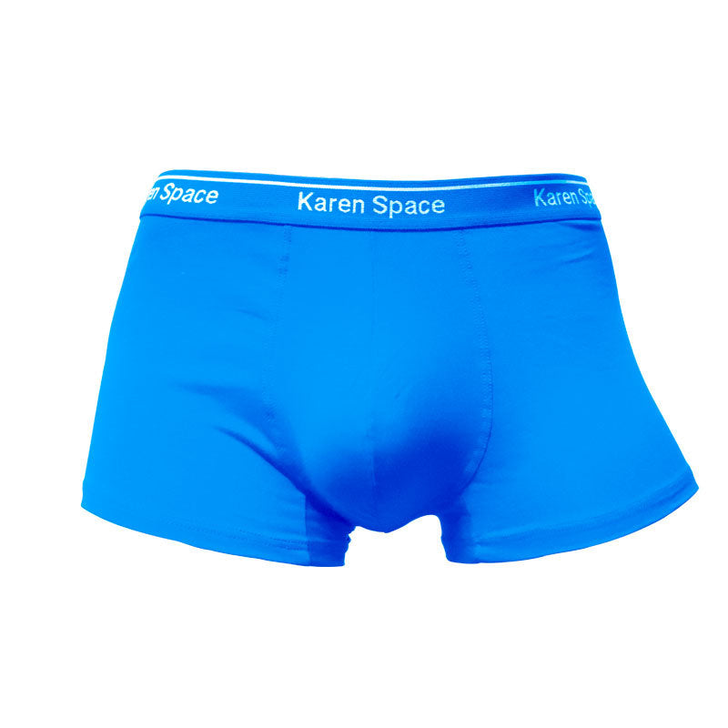Men's Mid-Rise Cotton Boxer Briefs – U-Pouch Support