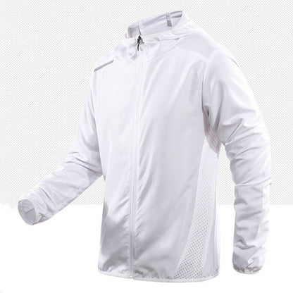 Men's Ice Silk Sun-Protective Hooded Jacket – Quick-Dry | S–4XL