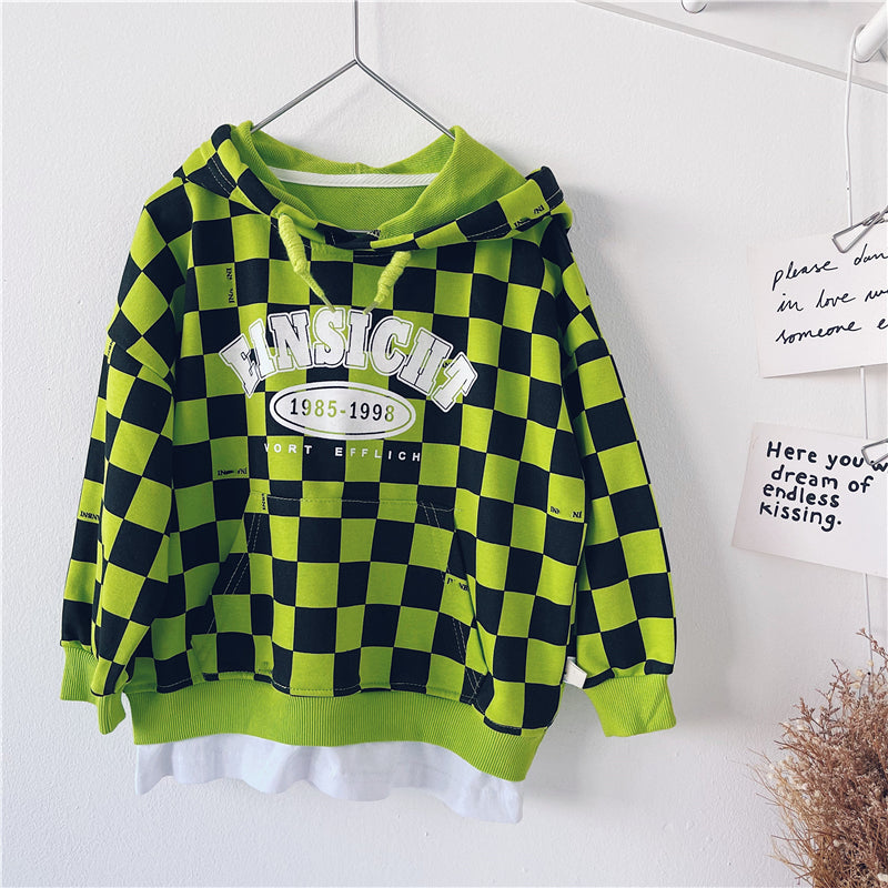 Children's Cotton Hooded Pullover Jacket | Boys Kids Top