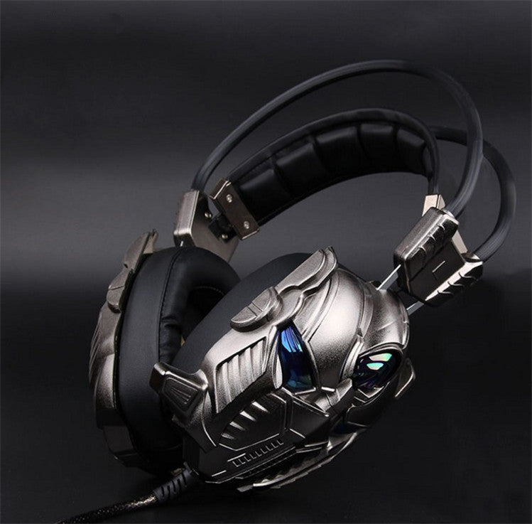 Professional Gaming Headset with Memory Foam & LED Lighting