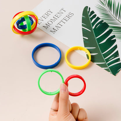 Four-Colour Universal Fingertip Gyro | Inertia Spin Fidget Toy | 6.7cm