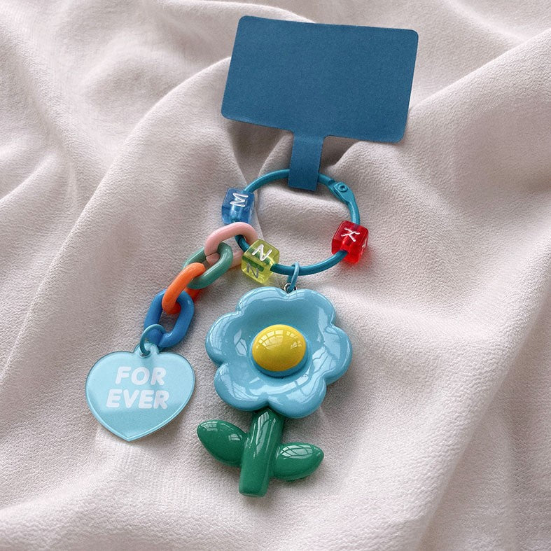 Frosted Two-Tone Acrylic Bear Keychain | 14 Colours
