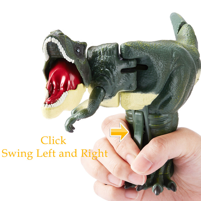 Push-Down Decompression Dinosaur Toy - Kids Fidget Toy Ages 4-6